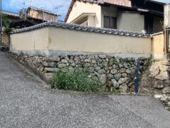 奈良市　H様邸　土塀塗替え工事